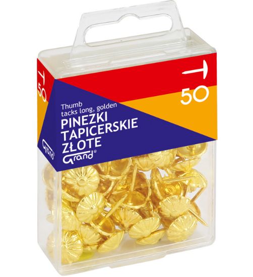 Picture of THUMB TACKS GOLD X50 GRAND