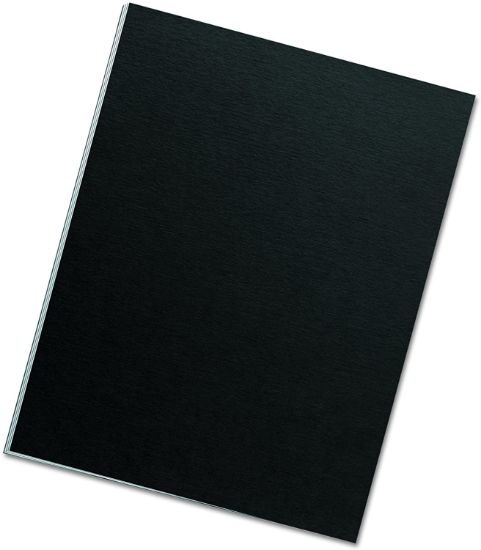 Picture of A4 BINDING BACKS PVC BLACK X100
