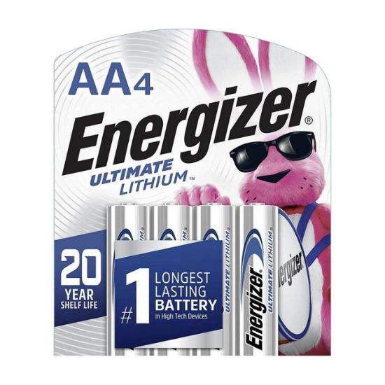 Picture of BATTERIES LITHIUM AA X4 ENERGIZER
