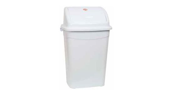 Picture of BIN SWING TOP 4L WHITE