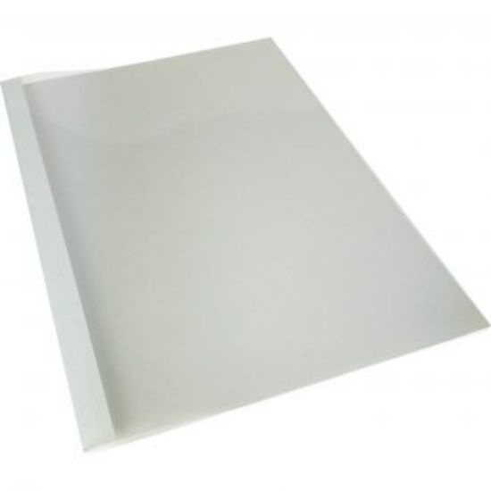 Picture of HEAT BINDING COVERS WHITE 4MM X 100