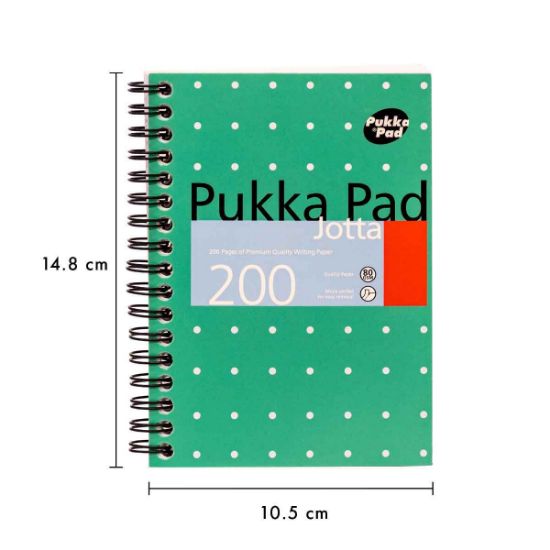 Picture of PUKKA A6 NOTEBOOK SIDE SPIRAL LINED