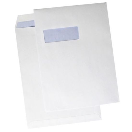 Picture of A4 ENVELOPES WHITE WINDOW 229X324MM X250