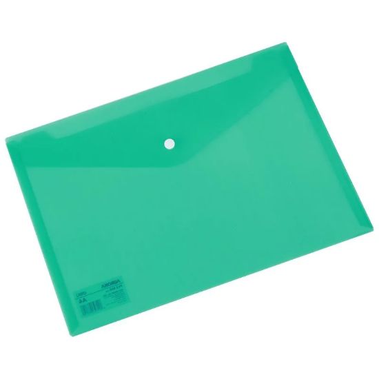 Picture of A5 BUTTON FOLDER GREEN