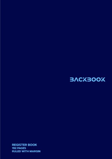 Picture of A6 REGISTER BOOK 96 SHTS BACKBOOK