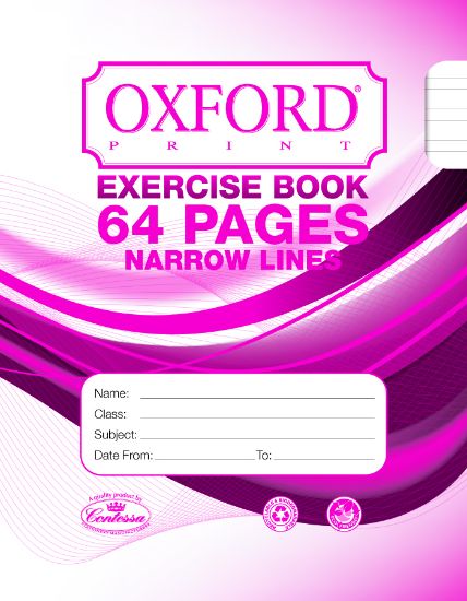 Picture of COPY BOOK 64 PAGES NARROW LINES